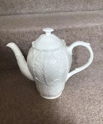 Buy Wedgwood Countryware White Coffee Pot, 8” Tall,  Used, VGC • 14.99£