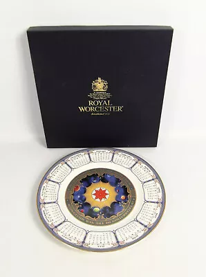 Buy Royal Worcester Fine Bone China Millennium Calendar Plate Boxed • 10£