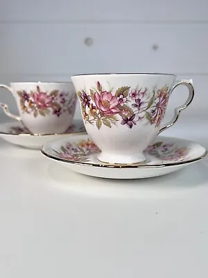 Buy Vintage Colclough Tea Cups & Saucers Bone China • 6£