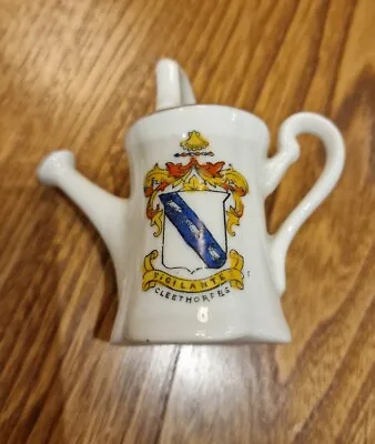 Buy Waterfall Heraldic China Crested Ware - Watering Can - Cleethorpes • 1.25£