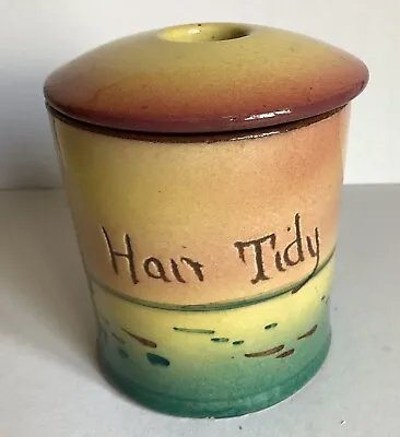 Buy Hair Tidy / Receiver Boat Scene Vintage Torquay Pottery.  Rare Bargain.  • 2£