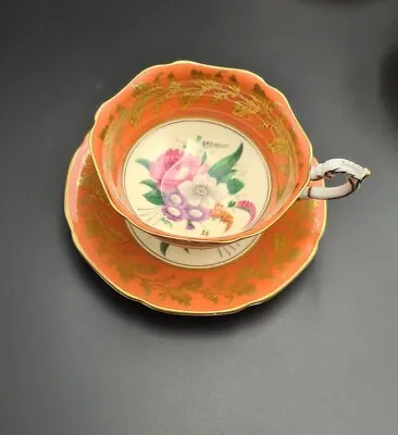 Buy Paragon Double Warrant Cabinet Tea Cup And Saucer, Cracked!!!! • 24£