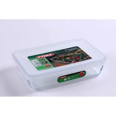 Buy Pyrex Cook& Store Food Rectangular Baking Storage Serving  Dish With Plastic Lid • 8.90£