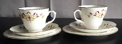 Buy Duchess  Byron  Bone China Tea Trio's (x2). • 10£