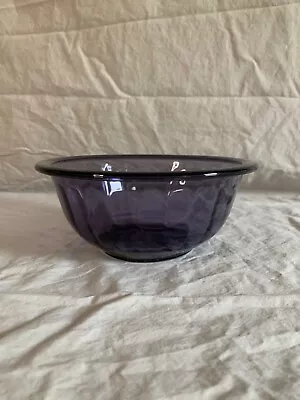 Buy Vintage PYREX 322 Purple Amethyst Nesting Mixing Bowl - 1 Liter Made In USA • 9.15£