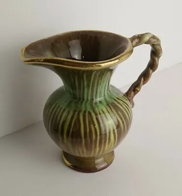 Buy German Brown Green Pitcher Small 10cm Tall Marked Germany 518 10  • 3.96£