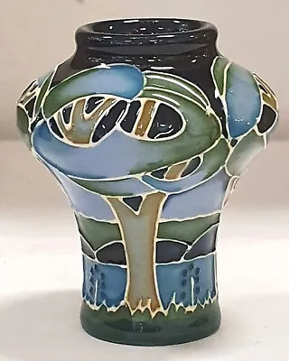 Buy Moorcroft Pottery - SAPPHIRE BLUES 10/2 Vase - Miniature - Height 5 Cm • 295£