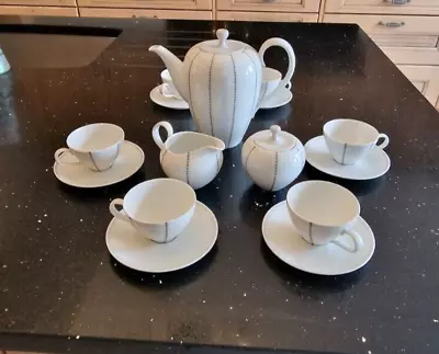 Buy Thomas Germany - Tea Coffee Set - White Demitasse - 9 Pieces • 55£
