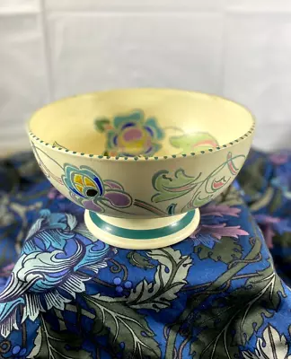 Buy Beautiful Hand Painted Honiton Pottery Devon Vintage 1930's Bowl • 9.99£