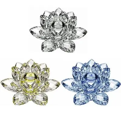Buy √ Crystal Flower Ornaments Home Decoration For Birthday Housewarming • 6.43£