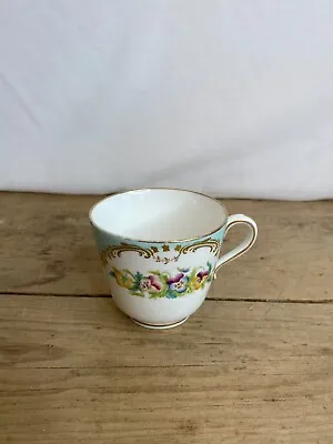 Buy Antique Spode Copelands China Cabinet Cups Pale Blue, Floral And Gold Good Cond • 7£