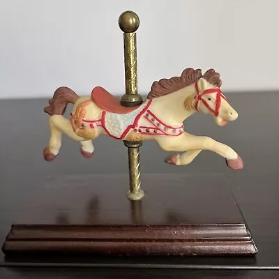 Buy Vintage 1986 Carousel Horse - Aldon Fine Porcelain 4.5  Collectible Figurine -VG • 3.84£