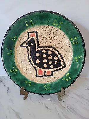Buy Hand Painted Kazuri African Bird Plate • 19.99£