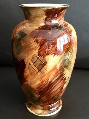 Buy Rare Art Deco Hand Painted “J Fryer” Old Courtware 10”/26cm Lustre Ware Vase • 125£