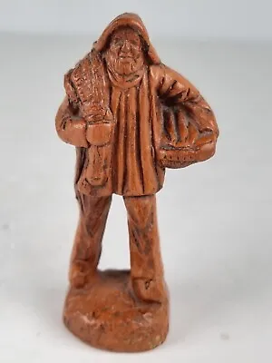 Buy Vintage Breton Northern France Figure Pottery Man Small 11cm Quimper • 29.95£