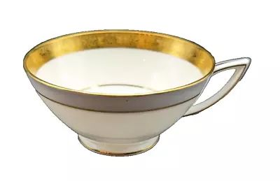 Buy RARE Mintons Coffee Tea Cup Gold Encrusted Trim Ivory K151.A Vintage England • 18.85£