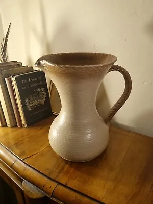 Buy Vintage Lovatts Large Ombre  Coiled Rope Design Stoneware Jug  • 18.99£