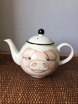 Buy Arthur Wood 2 Pint Back To Front Pig Teapot • 7.99£