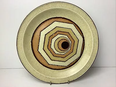 Buy Poole Pottery Broadstone Vortex Dinner Plate Superb Condition 25.5cm 7 Available • 17.99£