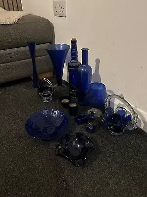 Buy Antique Cobalt  Blue Glassware • 100£