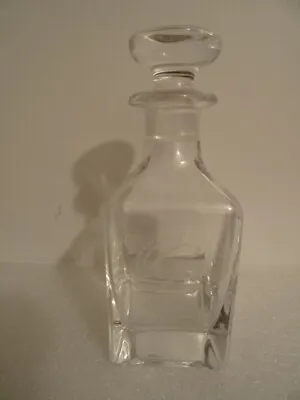 Buy Small Glass Decanter With Stopper. Engraved University Of Glamorgan • 13.50£