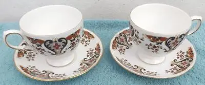 Buy Colclough Royale  Tea Cups & Saucers Pair     £12.99(Free Post UK) • 12.99£