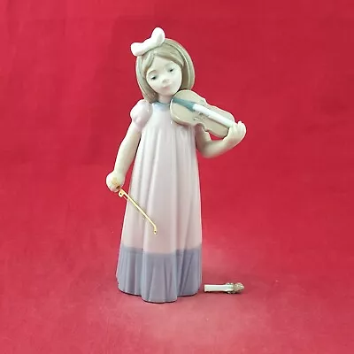 Buy Lladro Nao 1034 Girl With Violin (Damaged) - 8579 L/N • 20£
