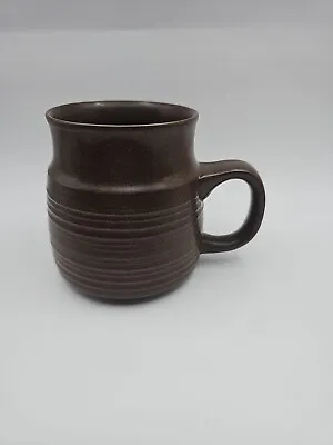 Buy Vintage Mid Century Denby Mayflower Dark Brown Mug Home Maker Series  • 10£