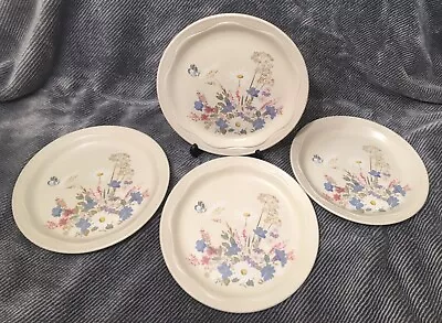 Buy Poole Pottery Set Of 4  Springtime  Small 8.6” Inches Dinner Plates • 16£