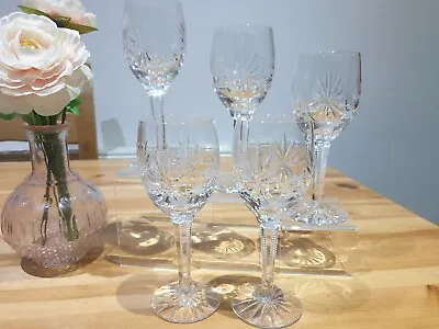 Buy 5 Lovely Crystal Small Wine Glasses. Edinburgh Crystal Star?? • 24.99£