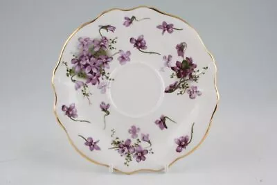 Buy Hammersley - Victorian Violets - Acorn In The Crown - Soup Cup Saucer - 100386G • 9£