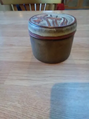 Buy Tremar Pottery Small Round Box With Lid • 6£