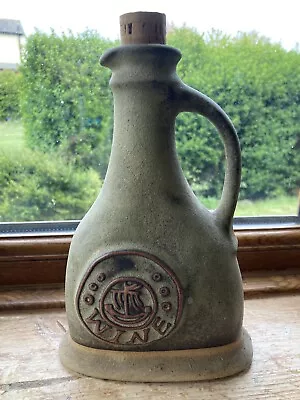 Buy Vintage Collectable 1960s, Tremar Pottery, Cornish Stoneware, Wine Decanter • 13.99£