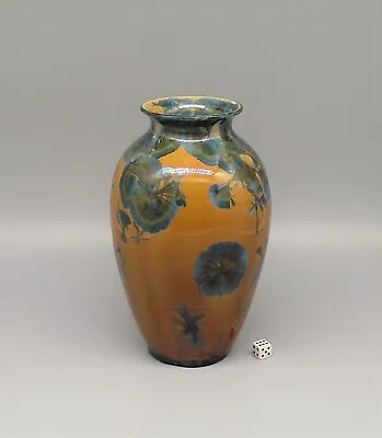 Buy Studio Pottery Crystaline Glaze Vase By Julie Brooke  The Scottish Potter  • 350£