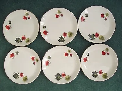 Buy Rare Vintage Alfred Meakin Constellation Dinner Plates X 6  10  Diameter • 20£