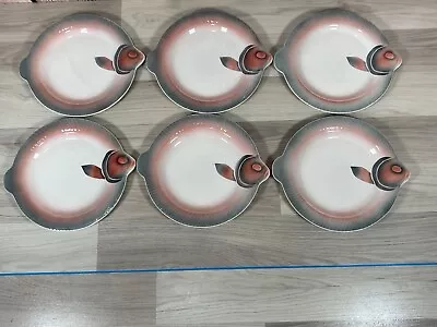 Buy Digoin Sarreguemines Fish Plate X6 Ceramic French • 69.88£
