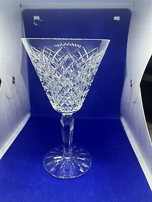 Buy Set Of 7 ~ Waterford Cut Crystal Tyrone 7  White Wine/WATER Stems/Goblets Signed • 124.67£