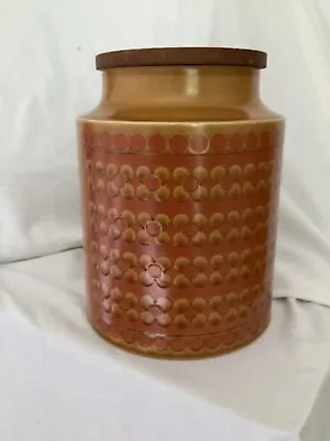 Buy Vintage 1970s Hornsea Saffron Large Plain Storage Jar • 20£