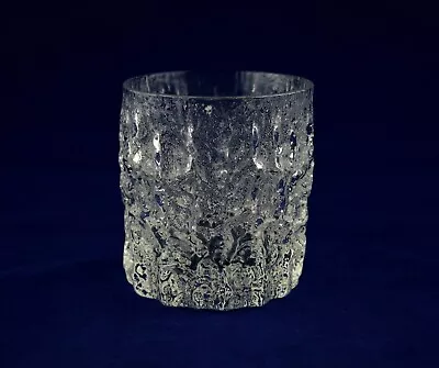 Buy Whitefriars Geoffrey Baxter  GLACIER  DoF Whiskey Glass - 9.2cms (3-5/8 ) Tall • 24.50£