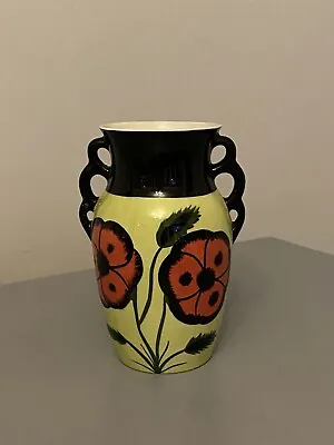 Buy Lorna Bailey Rare Poppy Trio Handle  Vase Limited Edition 6/10 • 60£