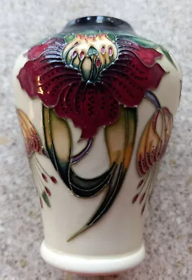 Buy MOORCROFT ANNA LILY VASE (Second) By Nicola Slaney, Unboxed: REDUCED! • 85£
