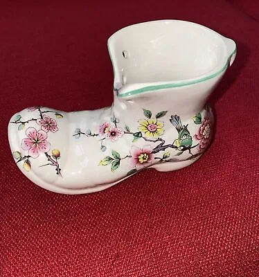Buy Vintage James Kent Old Foley Small Boot Shaped Planter. • 8£