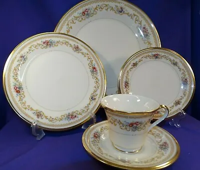 Buy Vintage 5 Pc Place Setting Lenox  Queens Garden  Fine China Dinnerware Usa • 56.58£
