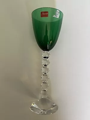 Buy Baccarat Vega Emerald Rhine Wine Glass New • 422.72£