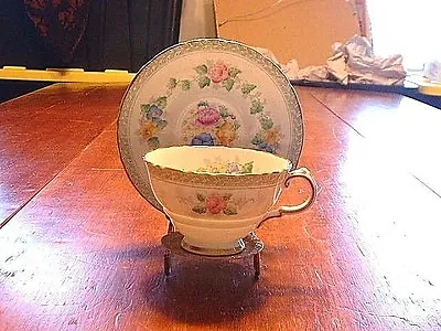 Buy Gorgeous Vintage Delphine Porcelain Tea Cup & Saucer In Rosemary Pattern • 26.88£