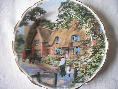 Buy POSTMAN With Horse & Cart Delivering Mail COTTAGE By Sheltonian China Plate • 6.99£