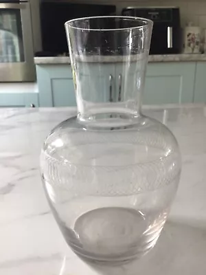 Buy Vintage Glass Carafe For Bedside Water • 6£