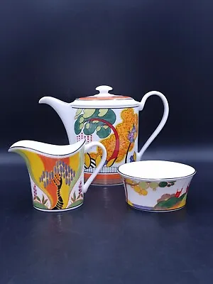 Buy Wedgwood Clarice Cliff 'The Connoisseur Collection' Limited Edition Tea Set • 139.90£