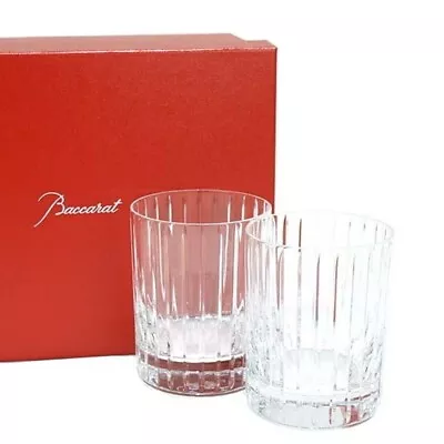 Buy NEW Baccarat Harmonie Tumbler Rock Glass 2 Sets Tableware With Box About 3.7in • 221.38£