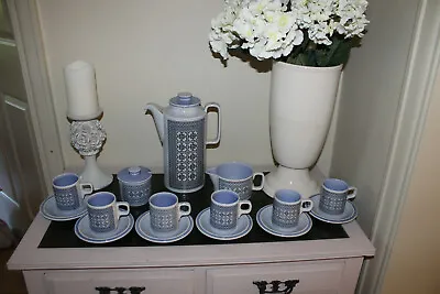 Buy RARE Retro Hornsea Tapestry Coffee,Tea Set,Pot,Cups,Saucers,Sugar Bowl,Milk Jug • 99.99£